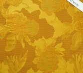 Gold jacquard mikado flowers